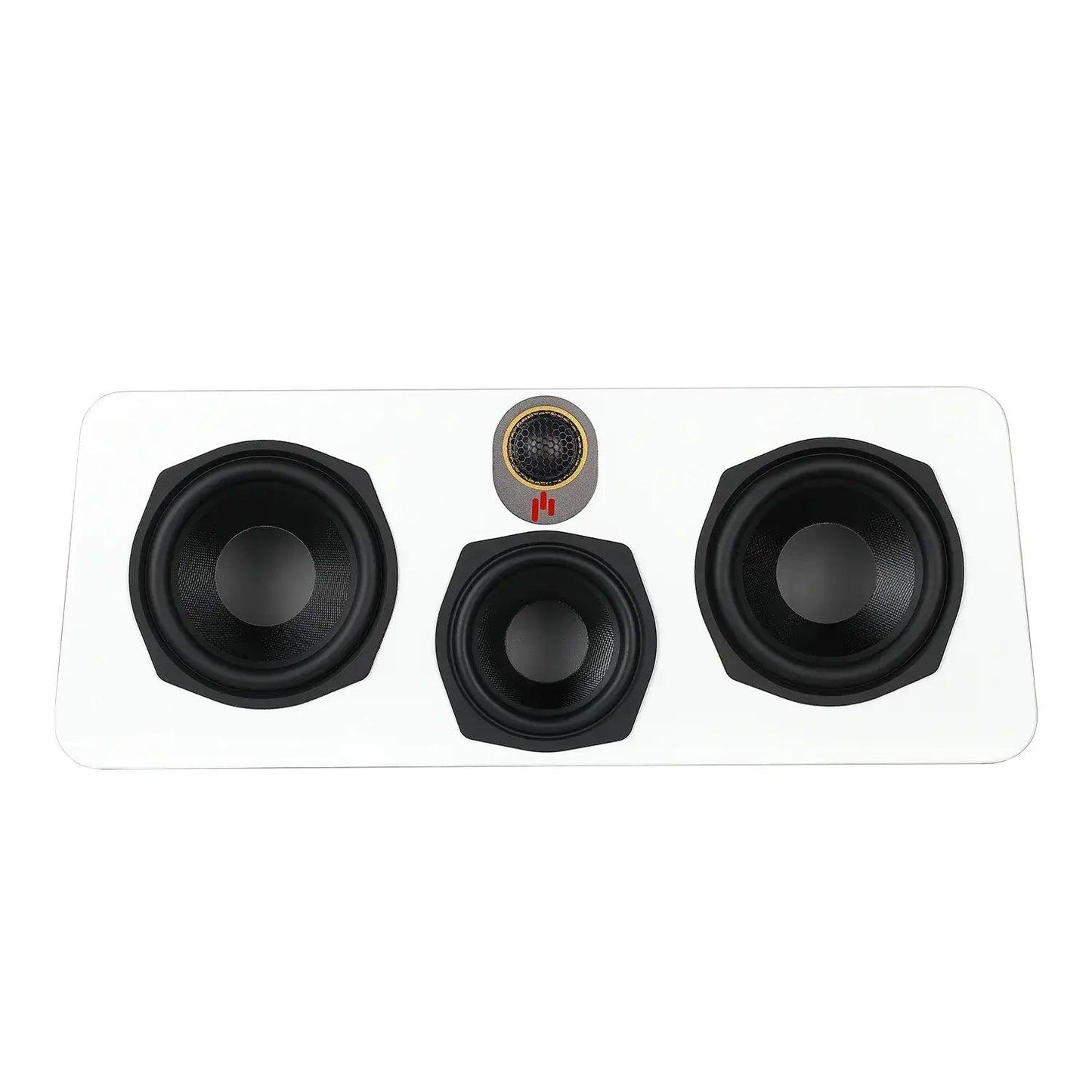 Aperion-Novus-N5C-3Way-Dual-5.25"-Center-Speaker-White-Front-Withno-Grille-aperionaudio