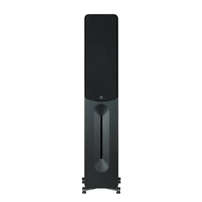 Aperion-Novus-N5T-2Way-Dual-5.25"-Floorstanding-Tower-Speaker-Front-With-Grille-aperionaudio