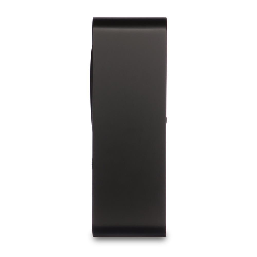 Aperion-Novus-N6SR-Slim-Satellite-2Way-6.5"-On-Wall&Surround-Speaker-StealthBlack-Side-aperionaudio