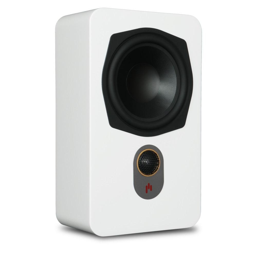 Aperion-Novus-N6SR-Slim-Satellite-2Way-6.5"-On-Wall&Surround-Speaker-White-Single-aperionaudio