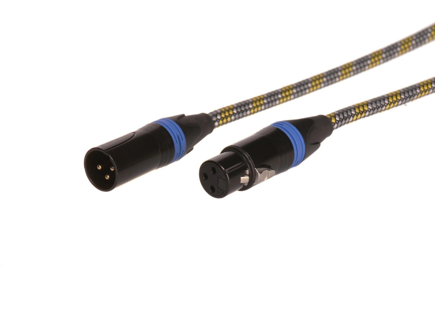 Premium Balanced XLR Cables - XLR Male To XLR Female (Single) - Aperion Audio