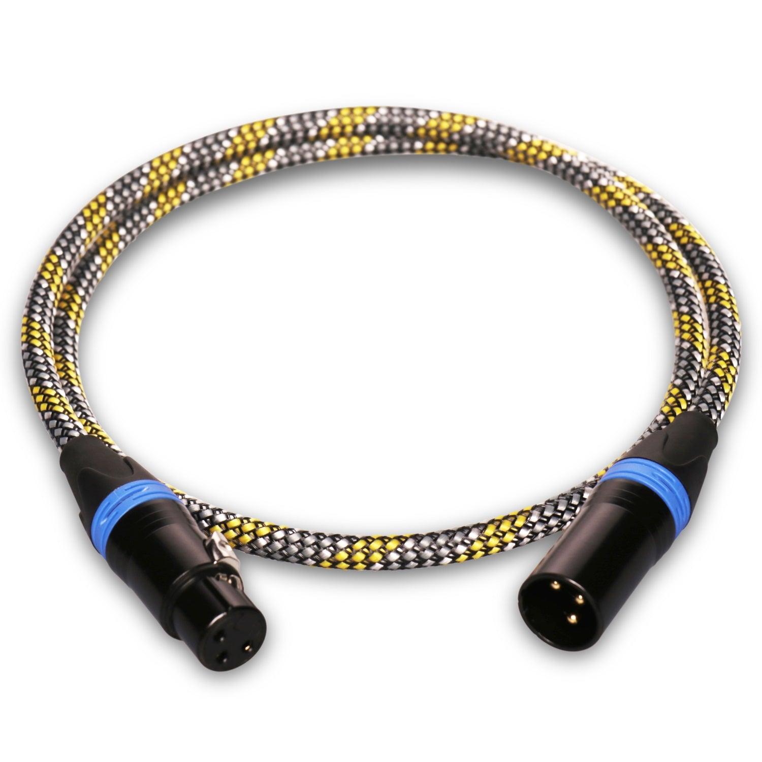 Premium Balanced XLR Cables - XLR Male To XLR Female (Single) - Aperion Audio