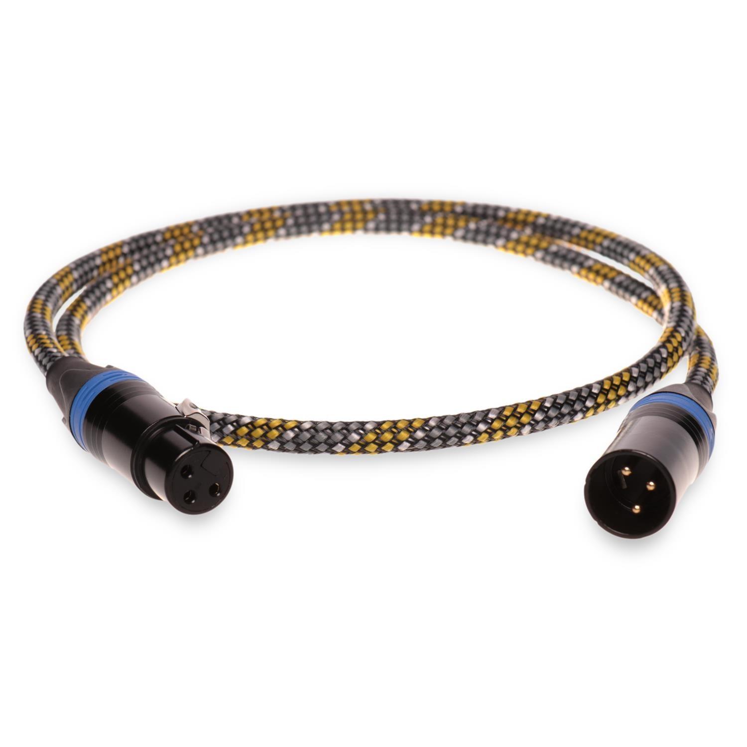 Premium Balanced XLR Cables - XLR Male To XLR Female (Single) - Aperion Audio