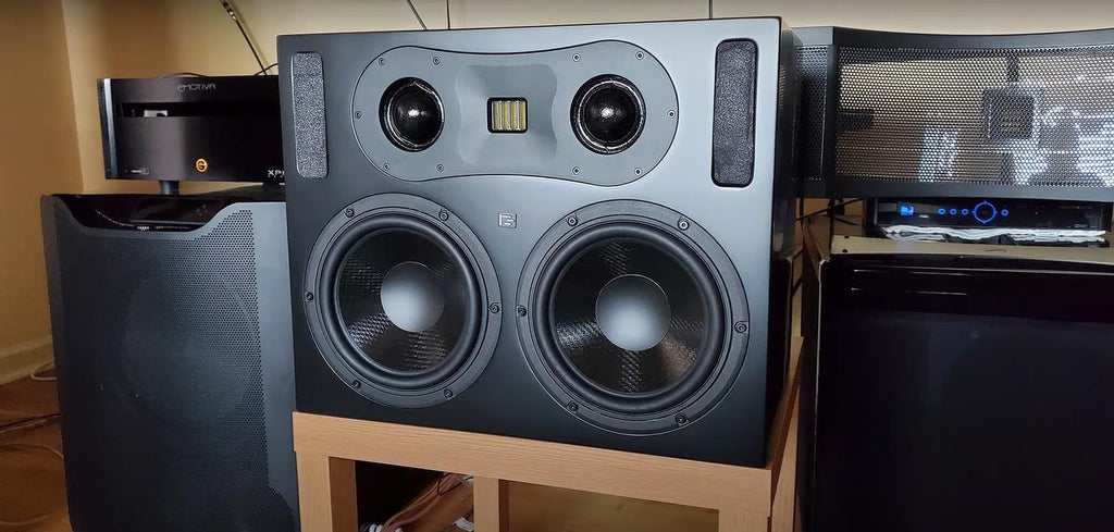 Aperion Audio Verus III Bookshelf Speakers and T80 Studio Monitor Speakers Video