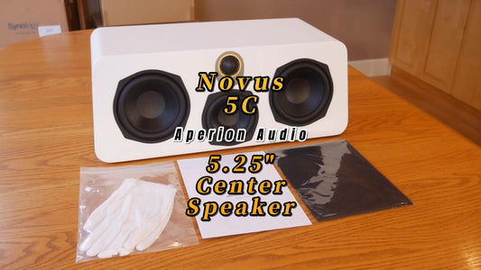 Aperionaudio Novus 5C Center Channel Speaker | Feels Like Home | Customer Photo Gallery 221225 - Aperion Audio