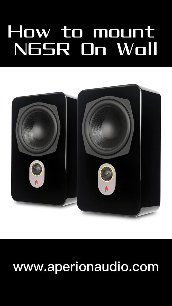How to Mount Aperion Audio N6SR Slim Speaker On Wall?
