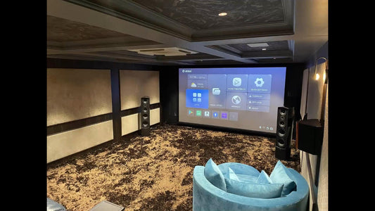 Dolby Atmos Home Theater System Demo Room | Audio Video Integration India | aperionaudio