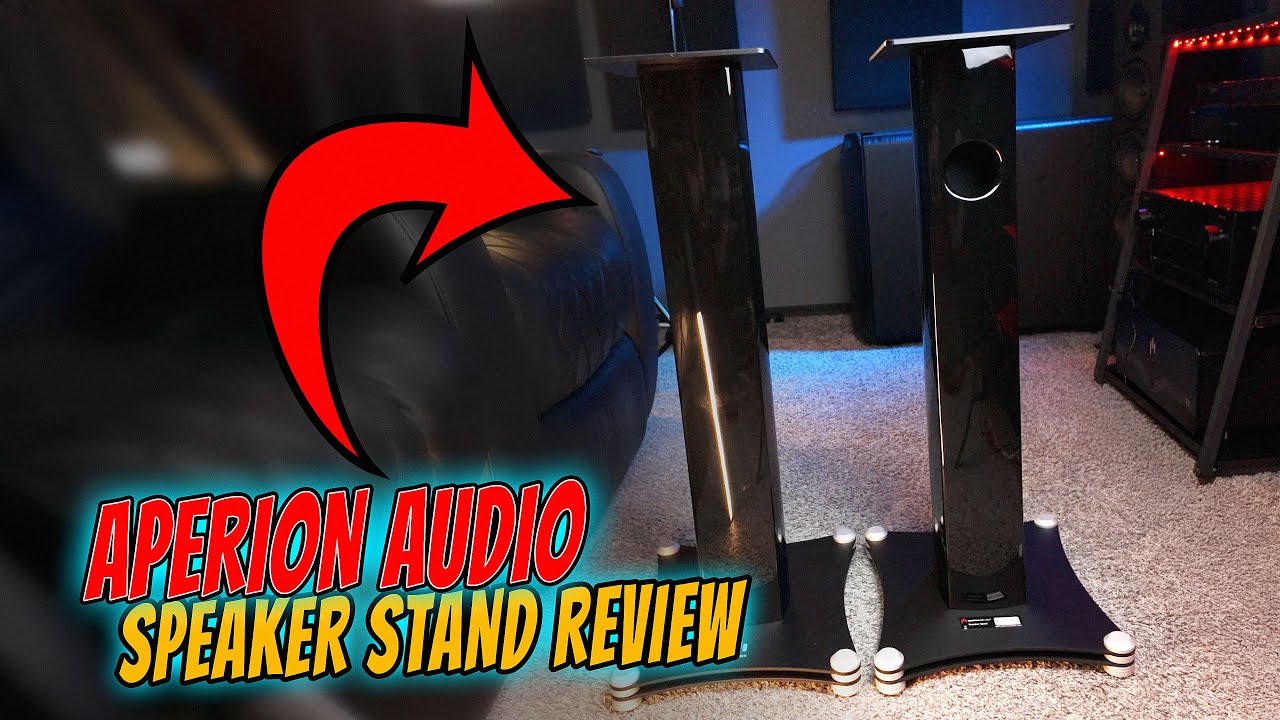 Aperion Audio's High-End Speaker Stand: Unboxing & In-Depth Review