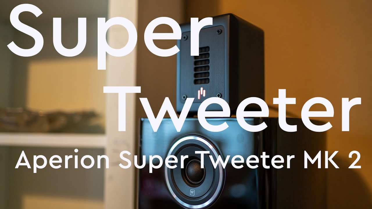Aperion Audio Super Tweeter Speakers