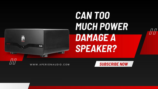 Can too much power damage a speaker?