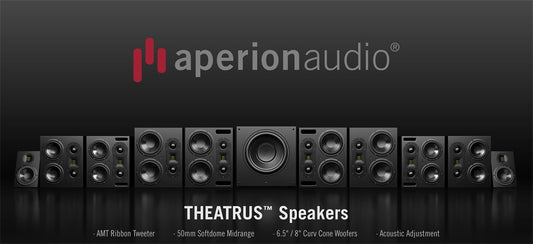 Stay Fresh! Aperion Audio Theatrus Install Ciname&Studio Speaker Reviews!