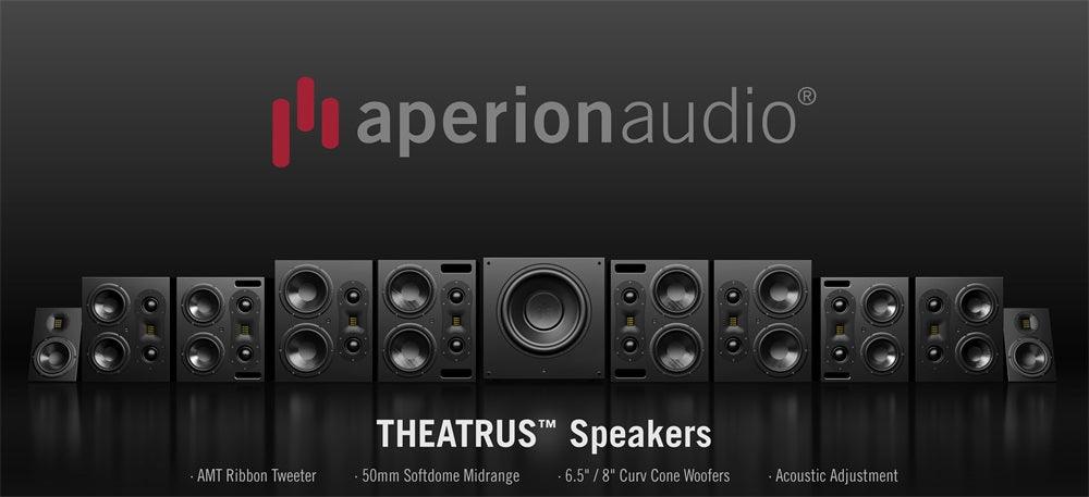 Stay Fresh! Aperion Audio Theatrus Install Ciname&Studio Speaker Reviews! - Aperion Audio