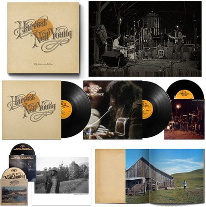 Neil Young - Harvest (50th Anniversary Edition) [2LP + 7-inch + 2DVD] - Aperion Audio