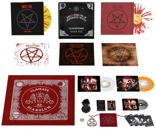 Mötley Crüe - Shout at the Devil (40th Anniversary Box Set) [Orange/Yellow Splatter 4LP/CD/Cassette] - Aperion Audio