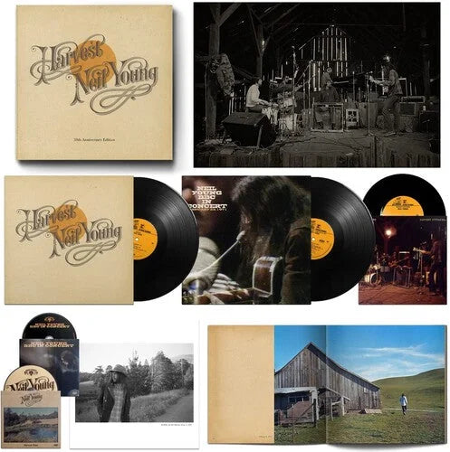 Neil Young - Harvest (50th Anniversary Edition) [2LP + 7-inch + 2DVD] - Aperion Audio