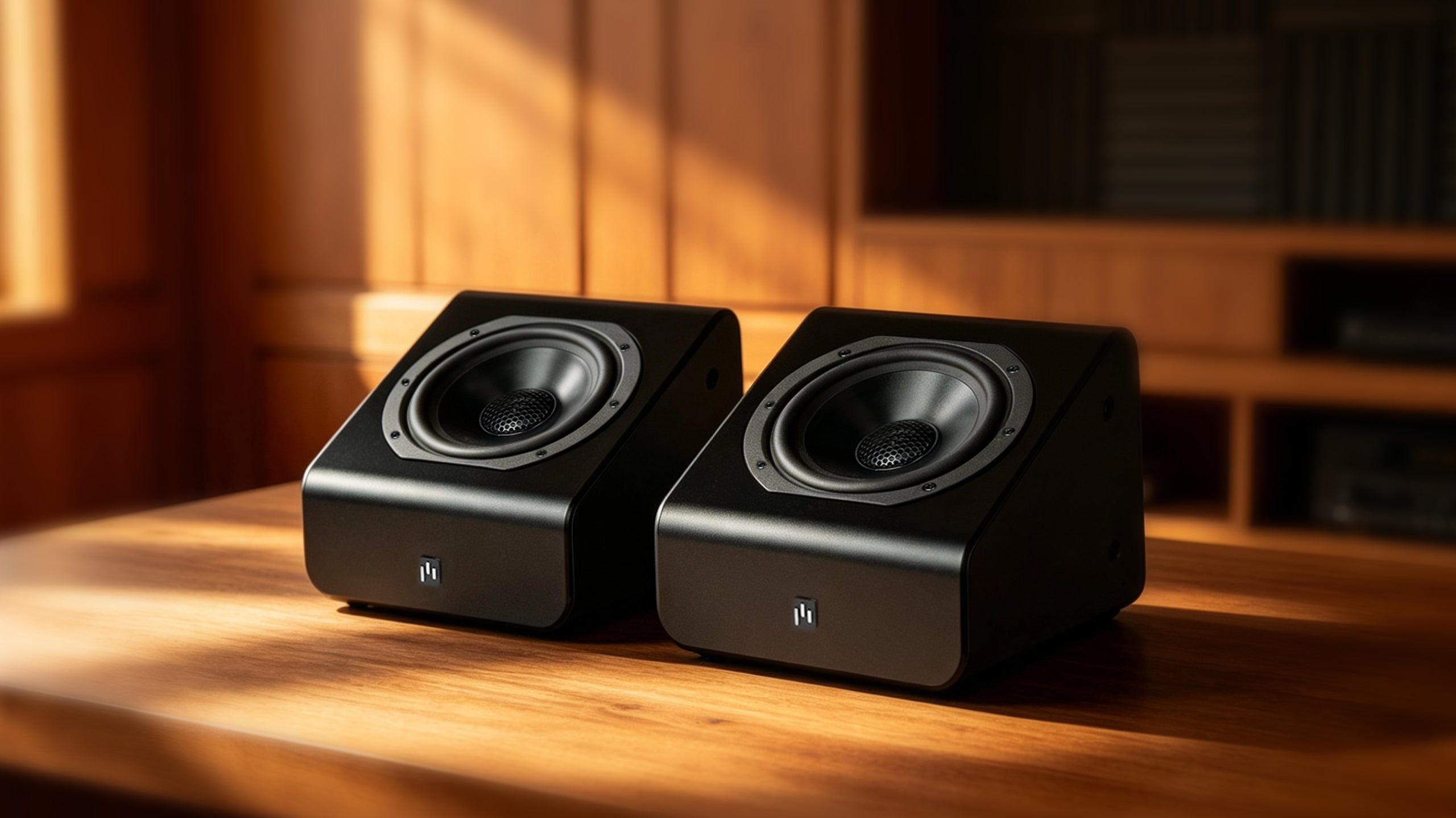 Aperion Audio A5 Atmos 5.25" Immersive Reflective/Height Module Speaker Pair Stealth Black