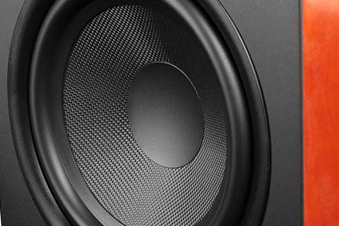 Verus V8S Surround 8" Tripolar Speaker Pair Gloss Cherry - demo 7/8Y