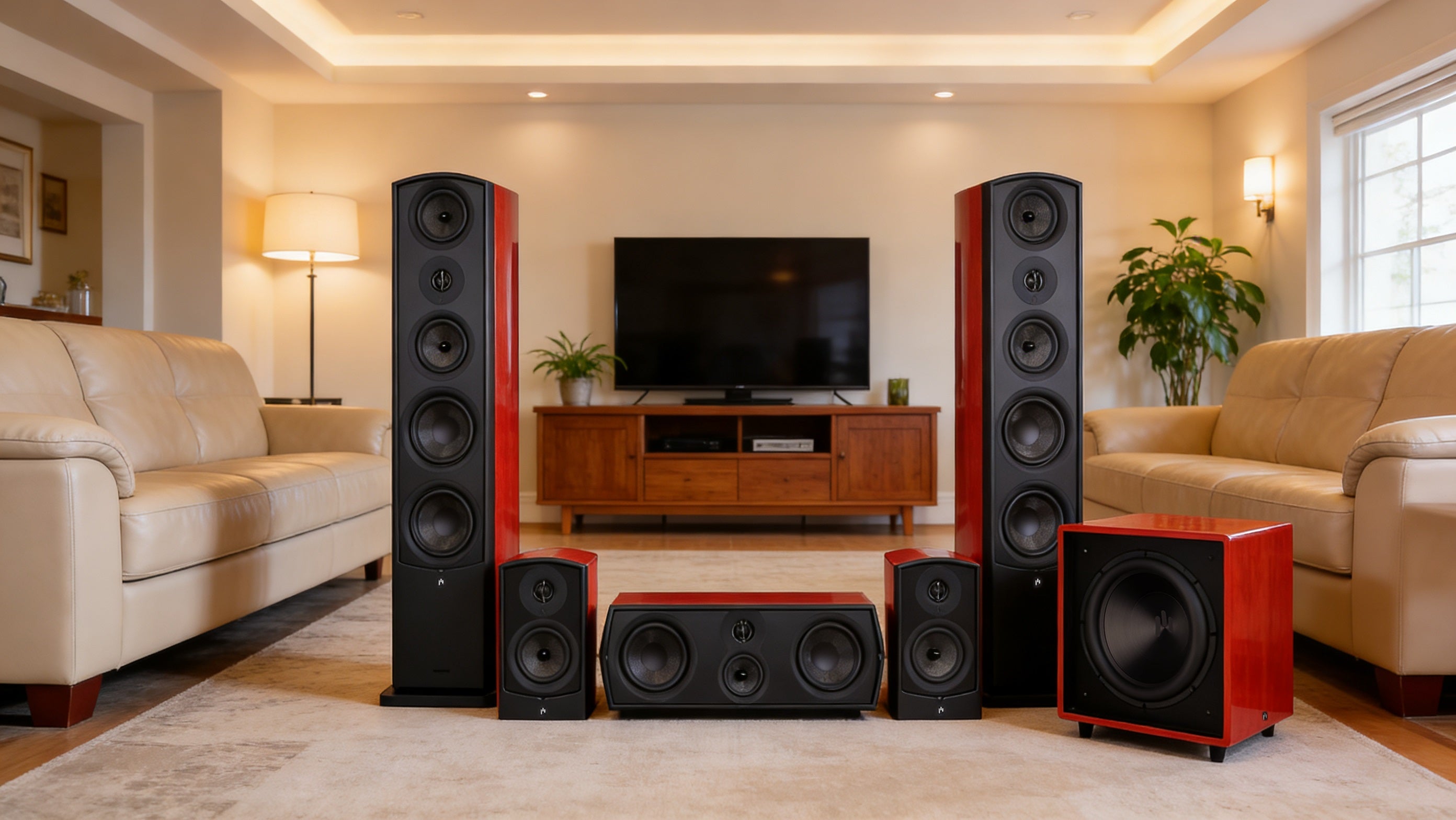 Aperion Audio Verus III Home Theater Speakers