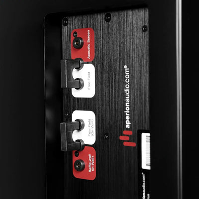 Aperion-Theatrus-T65S-Slim-3-Way-Dual-6.5"-Cinema/Studio-On-Wall-Installation-Speaker-Sound-Adjustment-aperionaudio