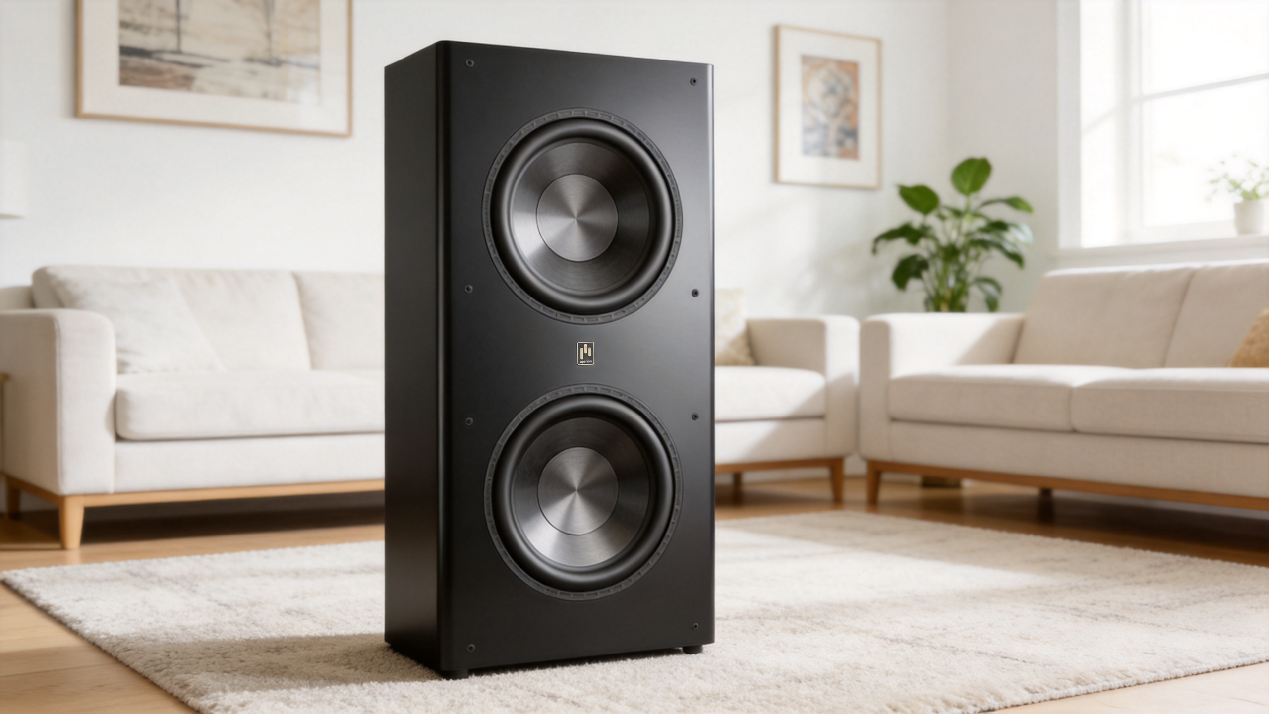 Aperion Bravus III B215S Dual 15" Slim Active Subwoofer