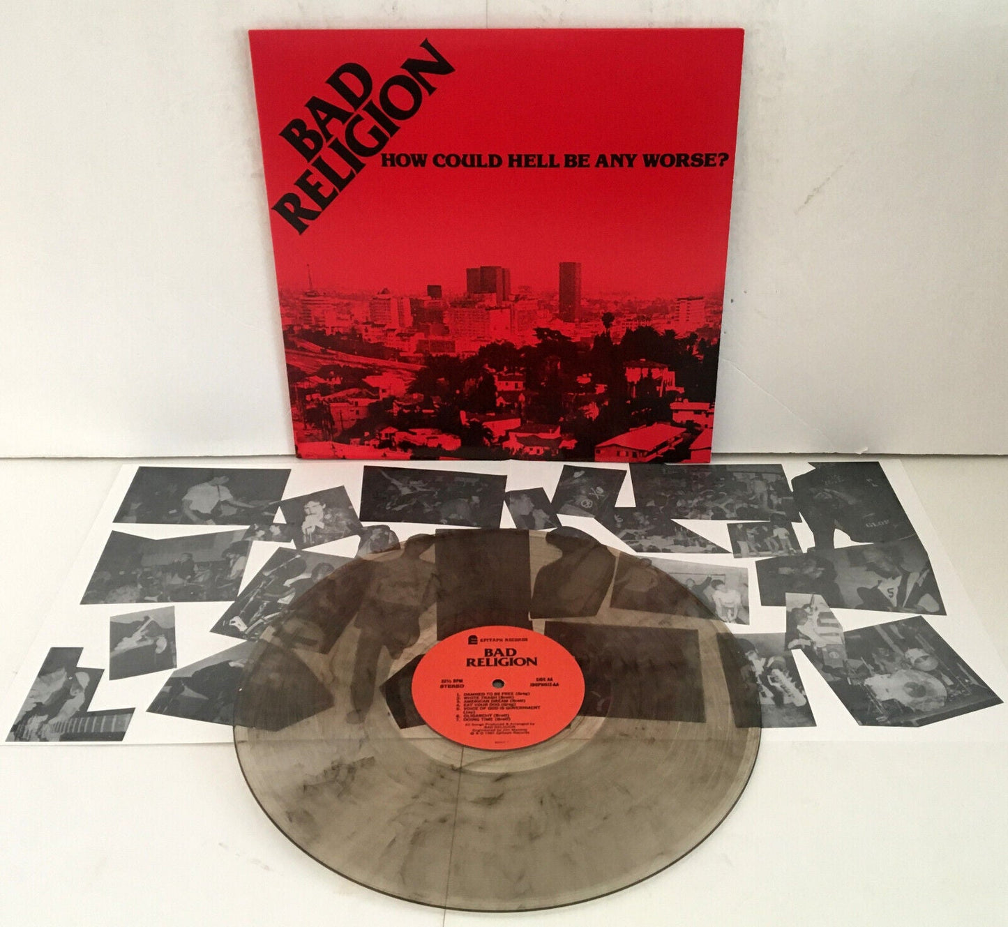 Bad Religion - How Could Hell Be Any Worse? (40th Anniversary) [Clear/Black Smoke] - Aperion Audio