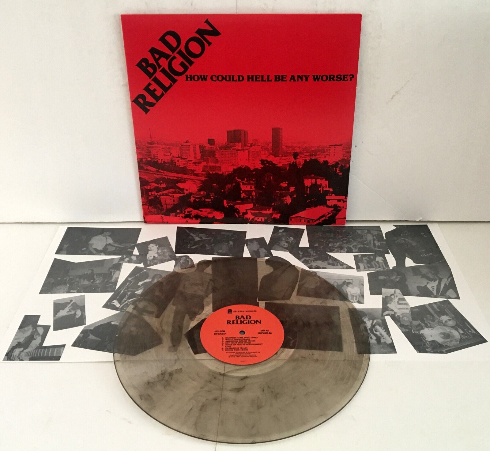 Bad Religion - How Could Hell Be Any Worse? (40th Anniversary) [Clear/Black Smoke] - Aperion Audio