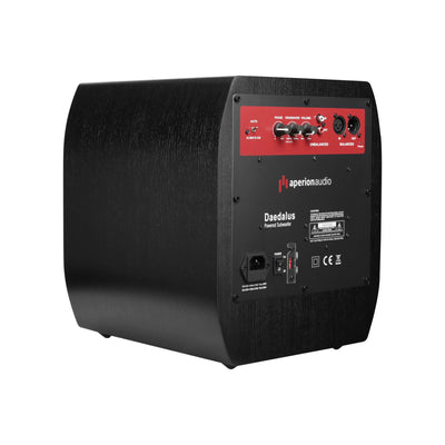 Aperion Audio Daedalus DS8 Single 8" Active Subwoofer Rear Left
