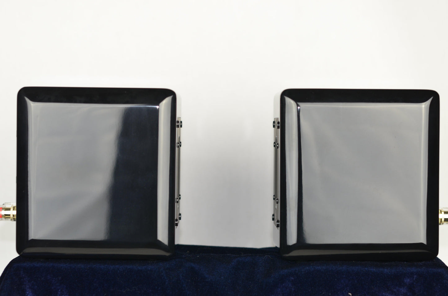 RST Aluminum Ribbon Super Tweeter Speaker Pair Gloss Black A Stock 839/840