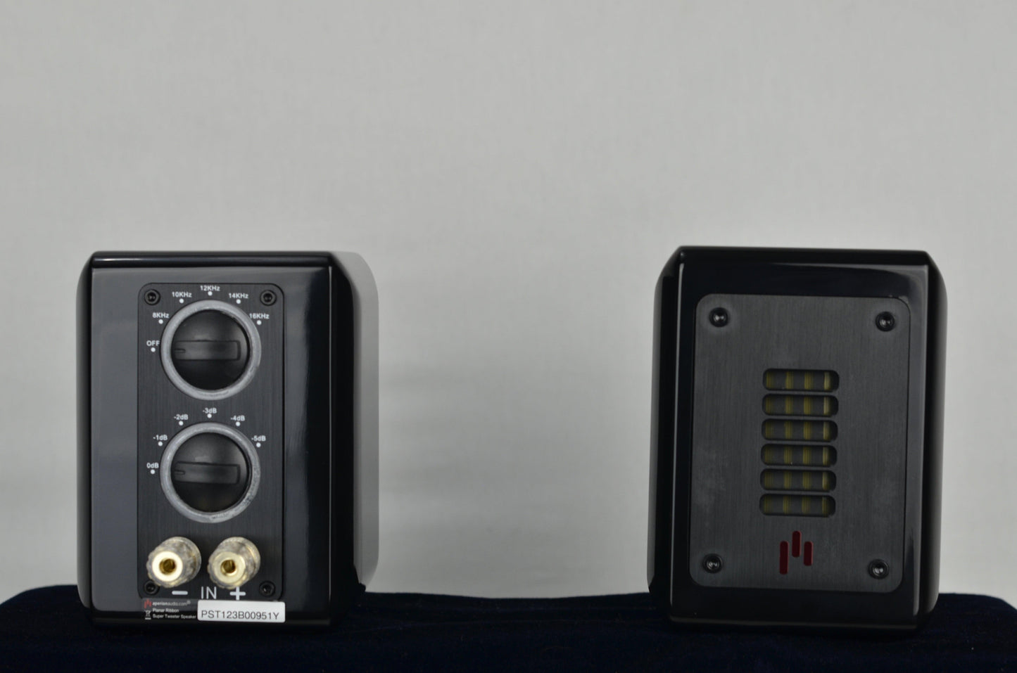 PST Planar-Magnetic Ribbon Super Tweeter Speaker Pair Gloss Black A STOCK 951/952