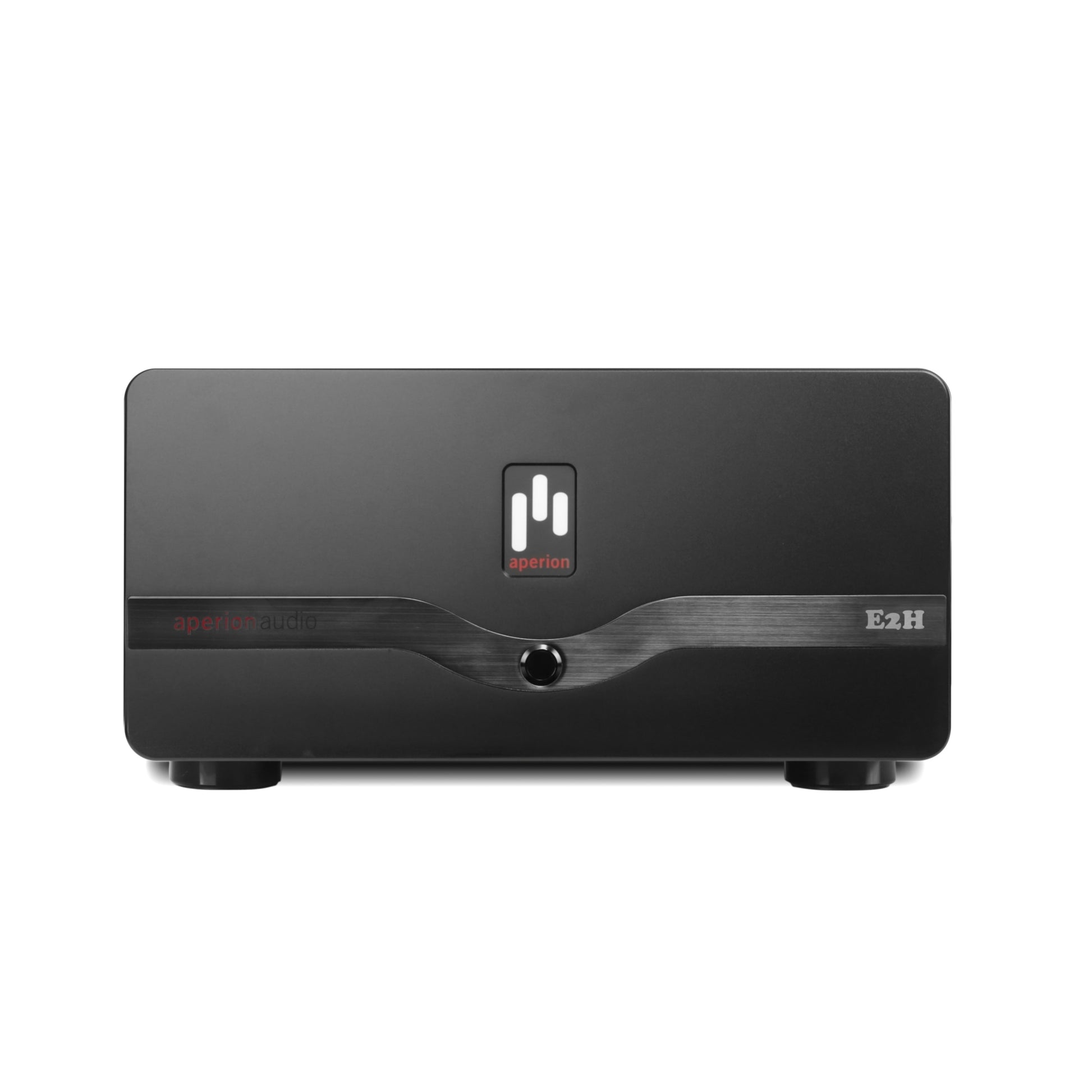 Aperion Audio Energy Pro E2H High Power 2-Channel Stereo Power Amplifier Front Side View