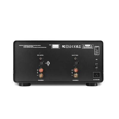 Aperion Audio Energy Pro E2H High Power 2-Channel Stereo Power Amplifier Back Side View