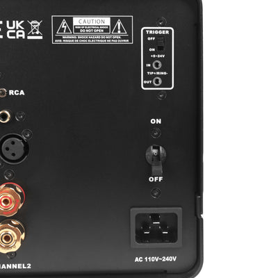 Aperion Audio Energy Pro E2H High Power 2-Channel Stereo Power Amplifier Trigger
