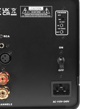 Aperion Audio Energy Pro E2H High Power 2-Channel Stereo Power Amplifier Trigger