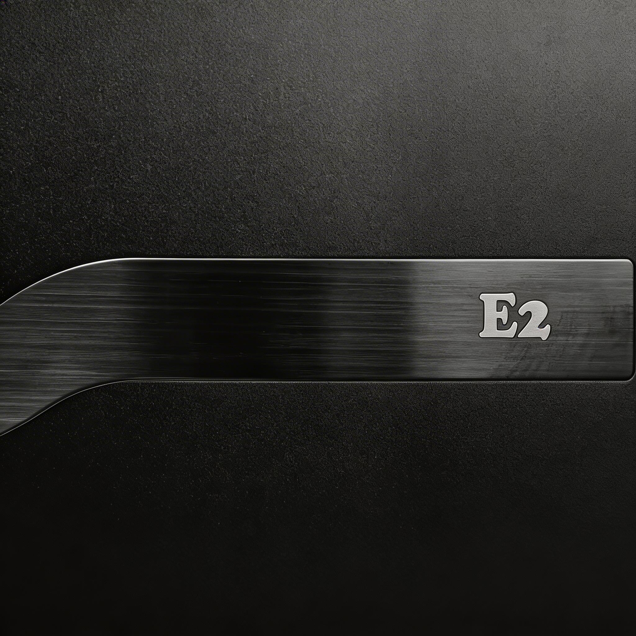 Aperion E2 2 Channel Power Amplifier Front Aluminum Panel