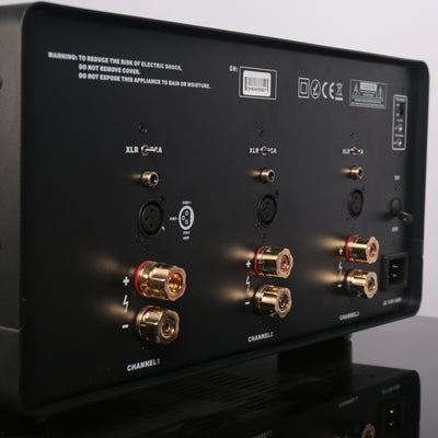 Aperion Audio Energy Pro E3H High Power 3 Channels Power Amplifier Rear Left