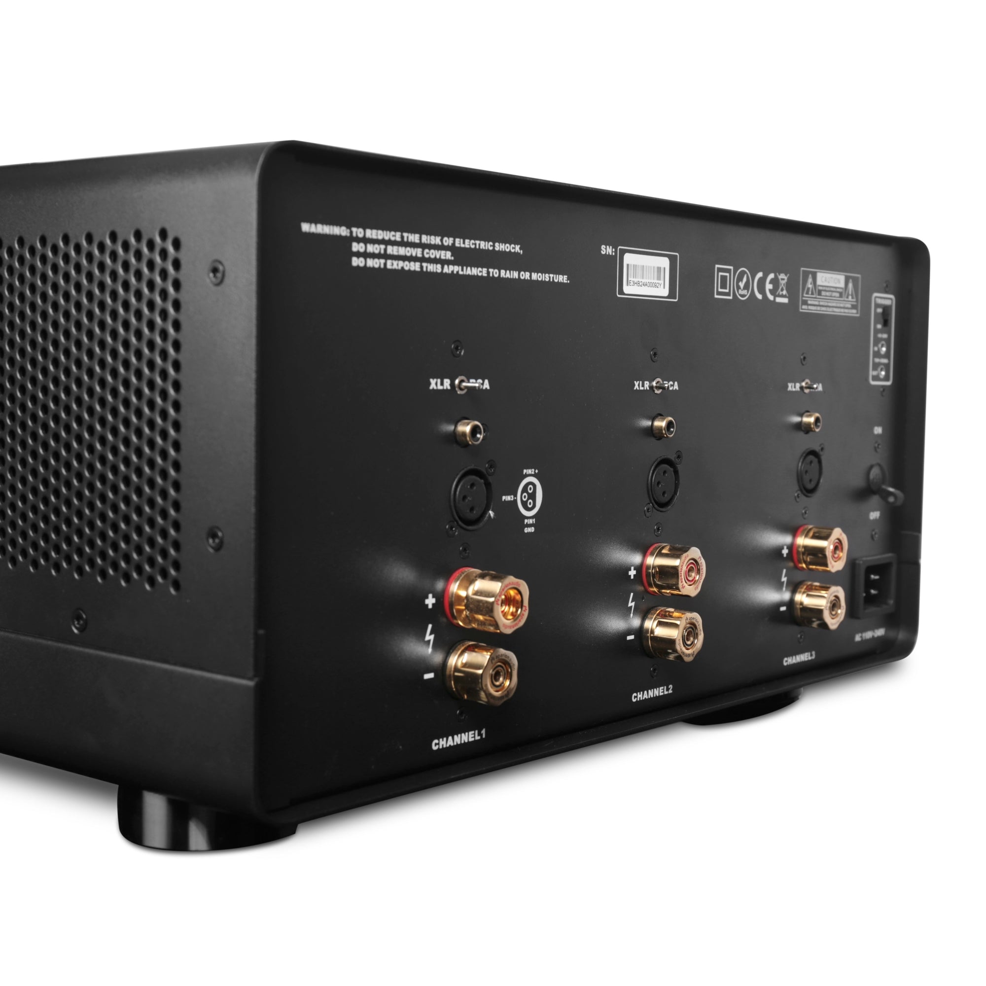 Aperion Audio Energy Pro E3H High Power 3 Channels Power Amplifier
