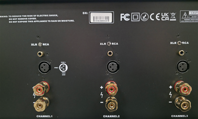 Energy Pro High Power 3 Channel High-Fidelity Power Amplifier – E3H B-Stock Open Box