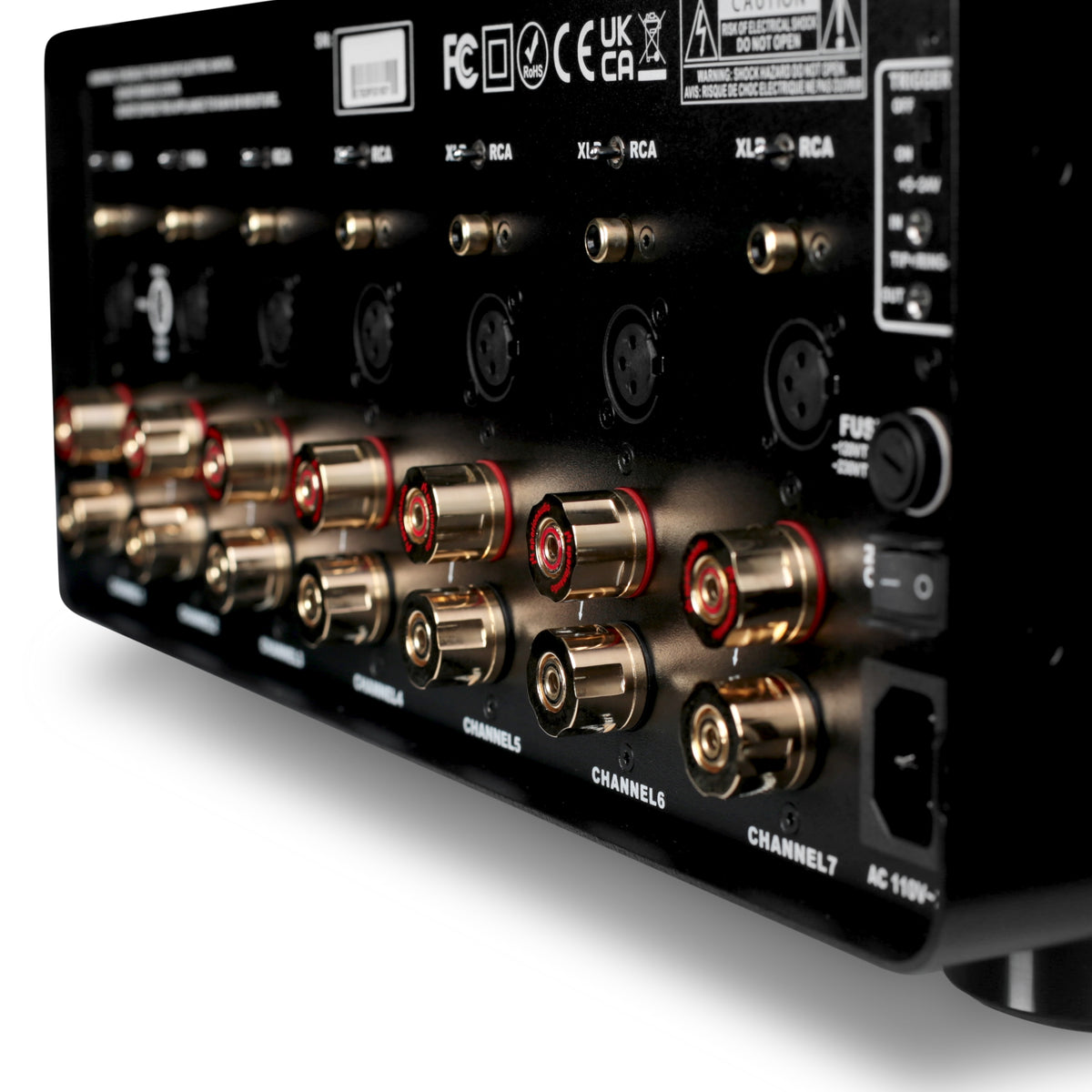 Aperion Audio Energy E7 7 Channel Power Amplifier High-end Binding Post