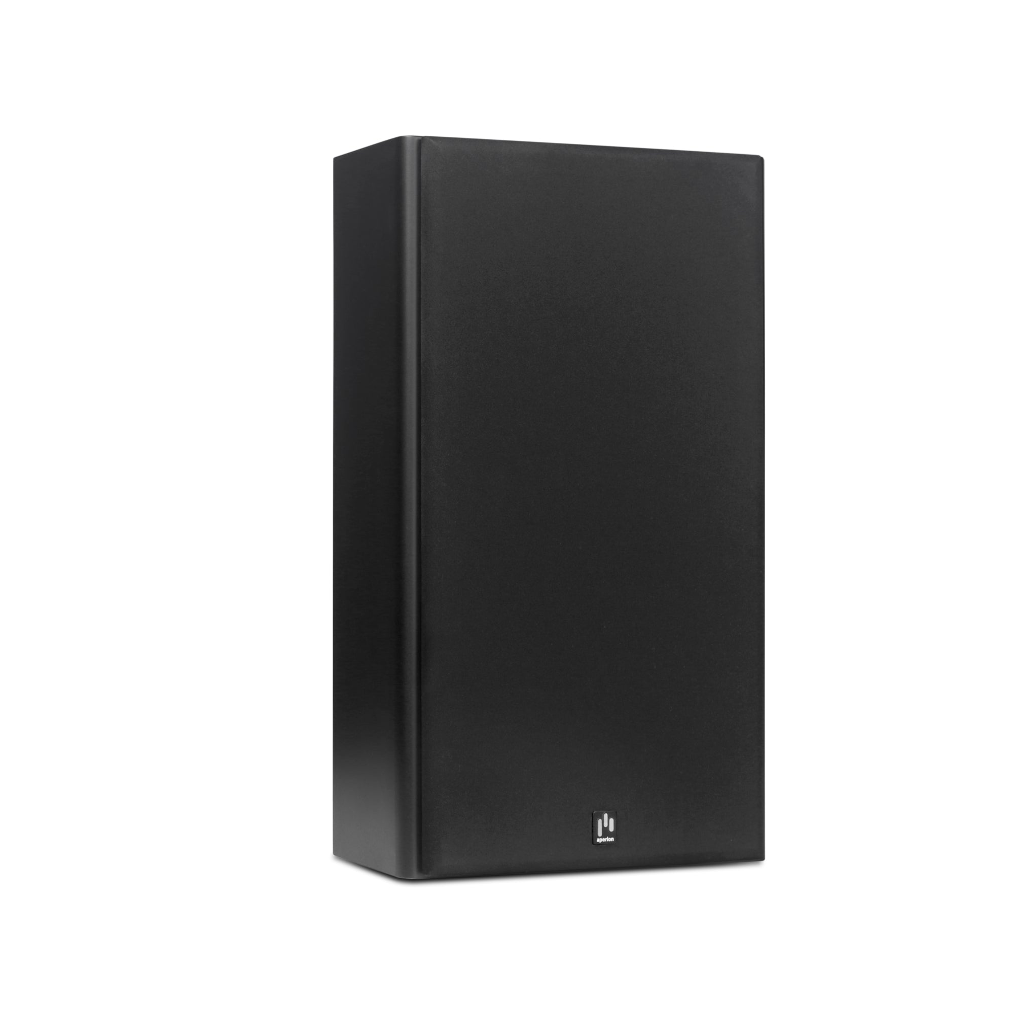 Aperion Audio Fons F63S Single 6.5" Slim On-Wall Speaker Stealth Black With Grille On