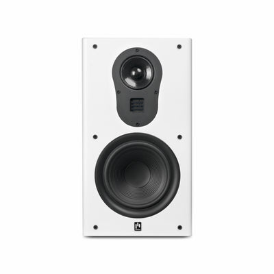 Aperion Audio Fons F63S Single 6.5" Slim On-Wall Speaker Pure White Front View