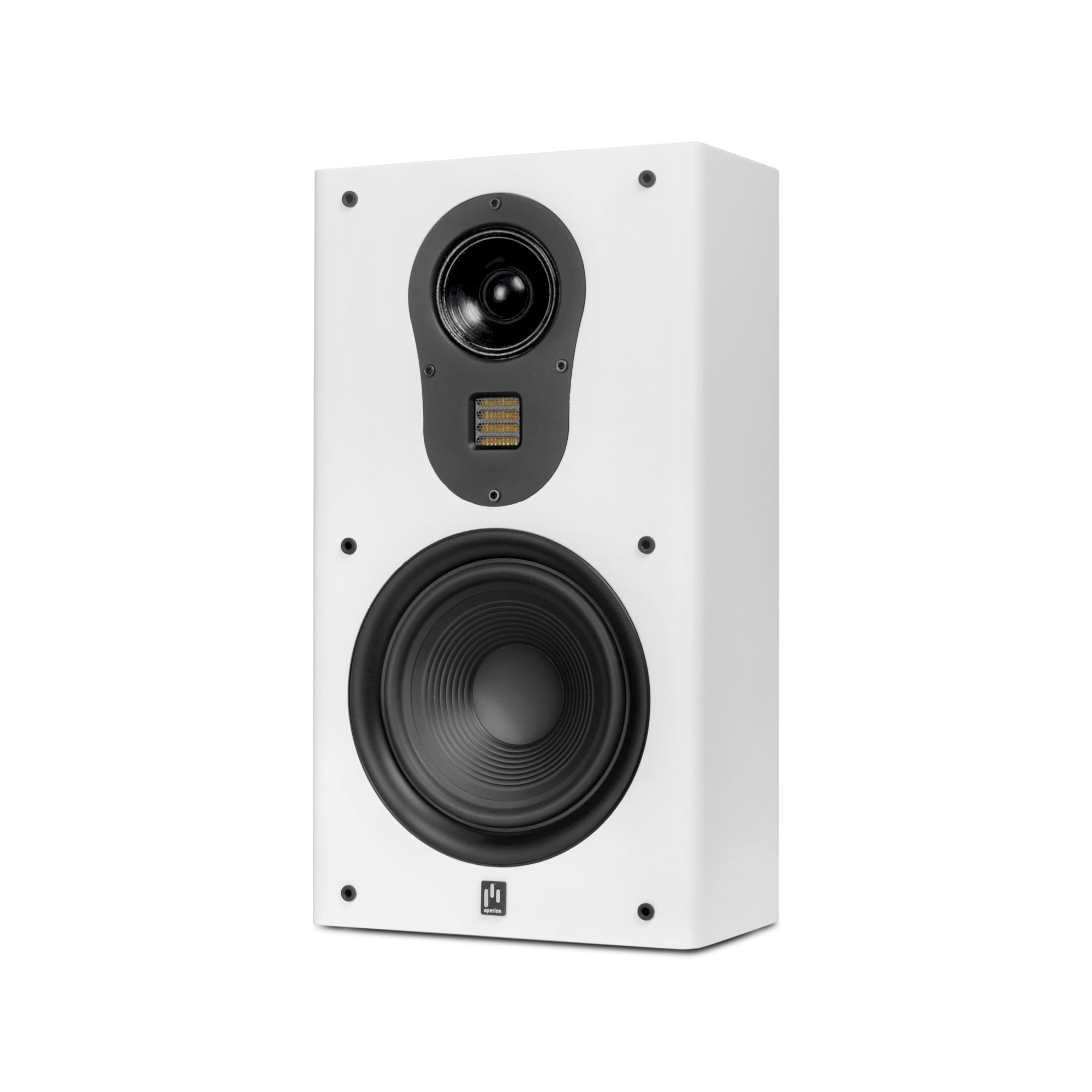 Aperion Audio Fons F63S Single 6.5" Slim On-Wall Speaker Pure White Right Front