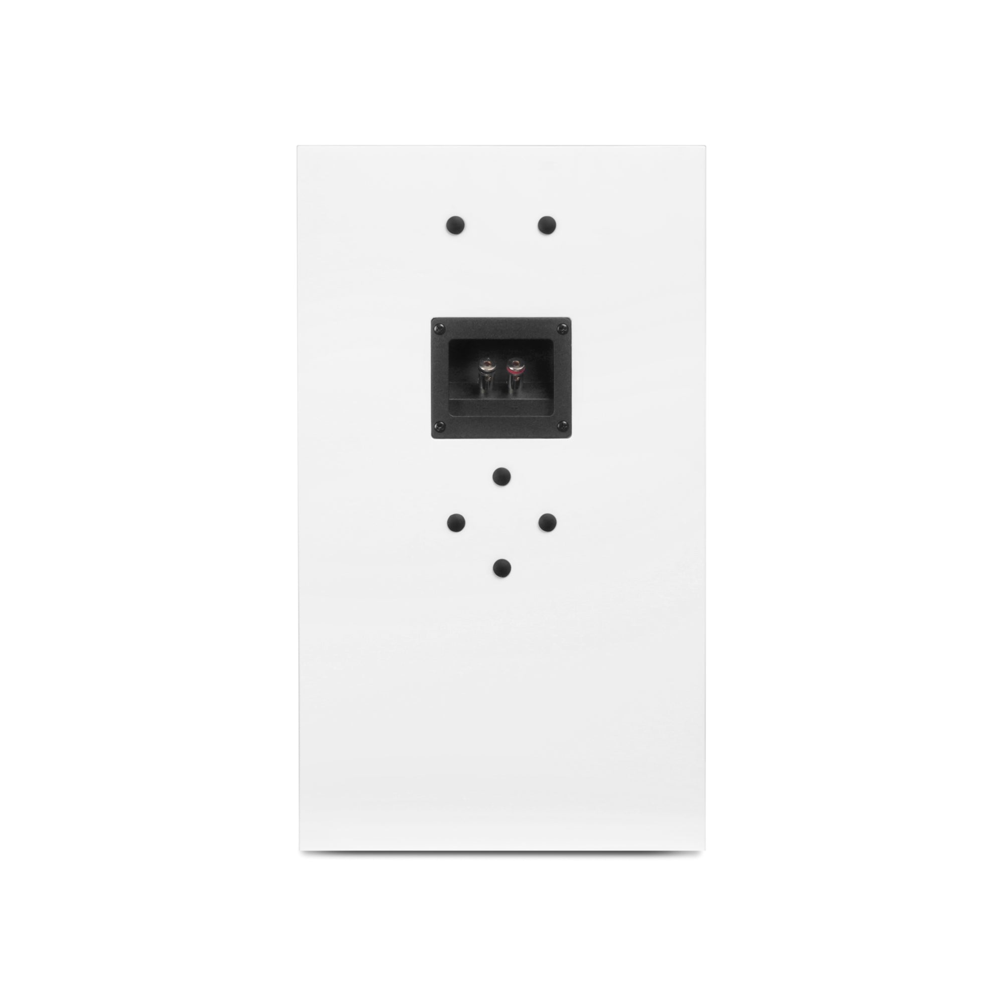 Aperion Audio Fons F83S Single 8" Slim On-Wall Speaker Pure White Back Side