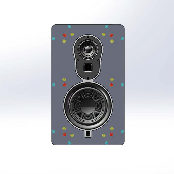 Схема крепёжных отверстий Aperion F83S-MK