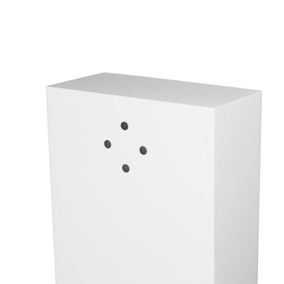 Aperion Audio Fons F85S Dual 8" Slim On-Wall Speaker Pure White Wall Mount