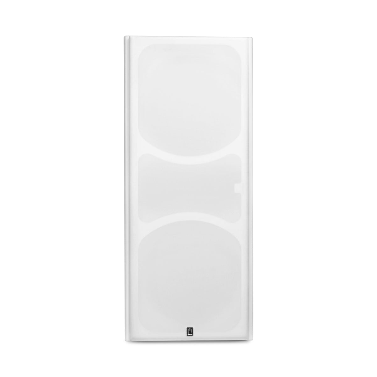 Aperion Audio Fons F85S Dual 8" Slim On-Wall Speaker Pure White Grille On