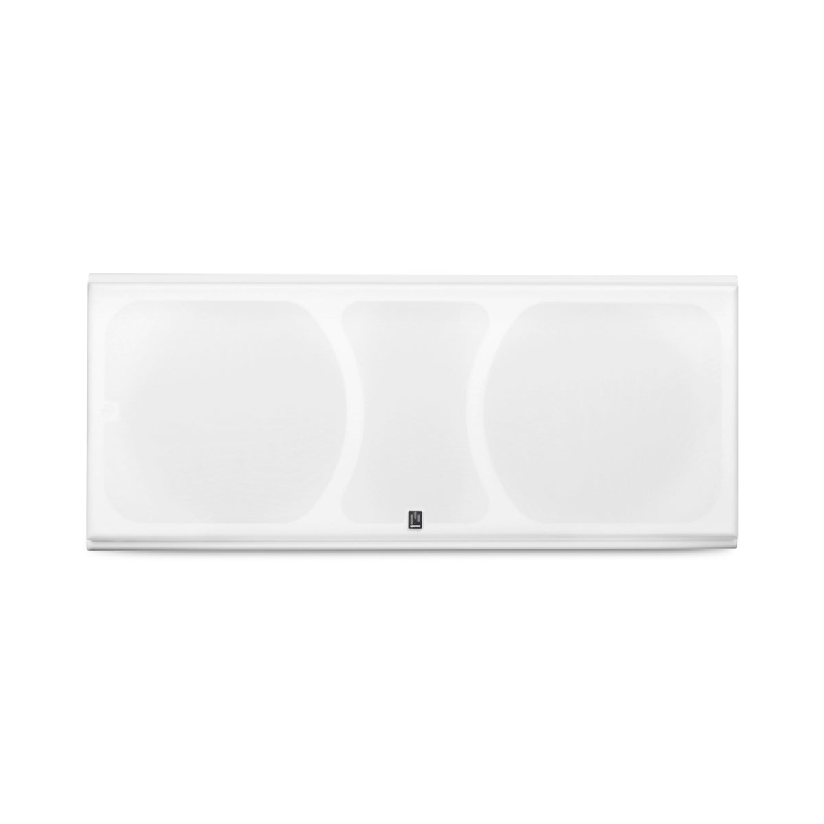 Aperion Audio Fons F85S Dual 8" Slim On-Wall Speaker Pure White Grille On