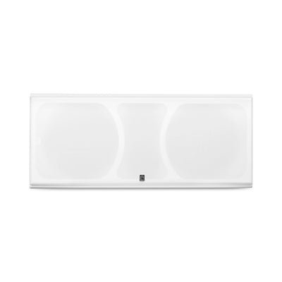 Aperion Audio Fons F85S Dual 8" Slim On-Wall Speaker Pure White Grille On