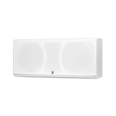 Aperion Audio Fons F85S Dual 8" Slim On-Wall Speaker Pure White Grille On