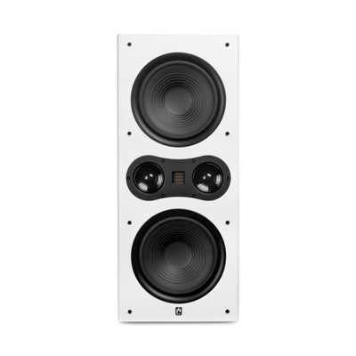 Aperion Audio Fons F85S Dual 8" Slim On-Wall Speaker Pure White
