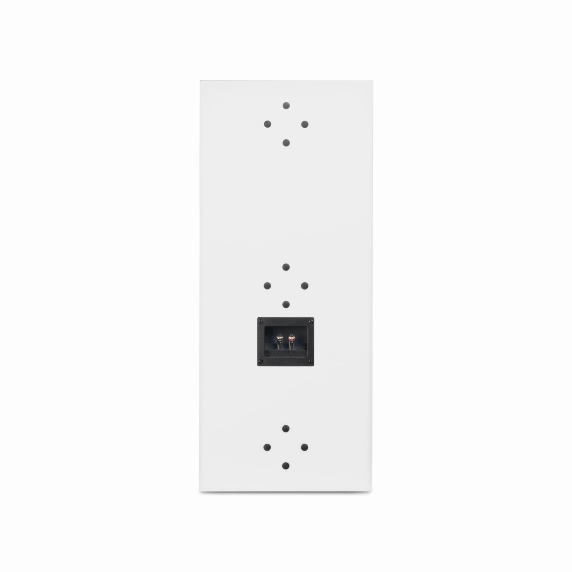 Aperion Audio Fons F85S Dual 8" Slim On-Wall Speaker Pure White Back Side